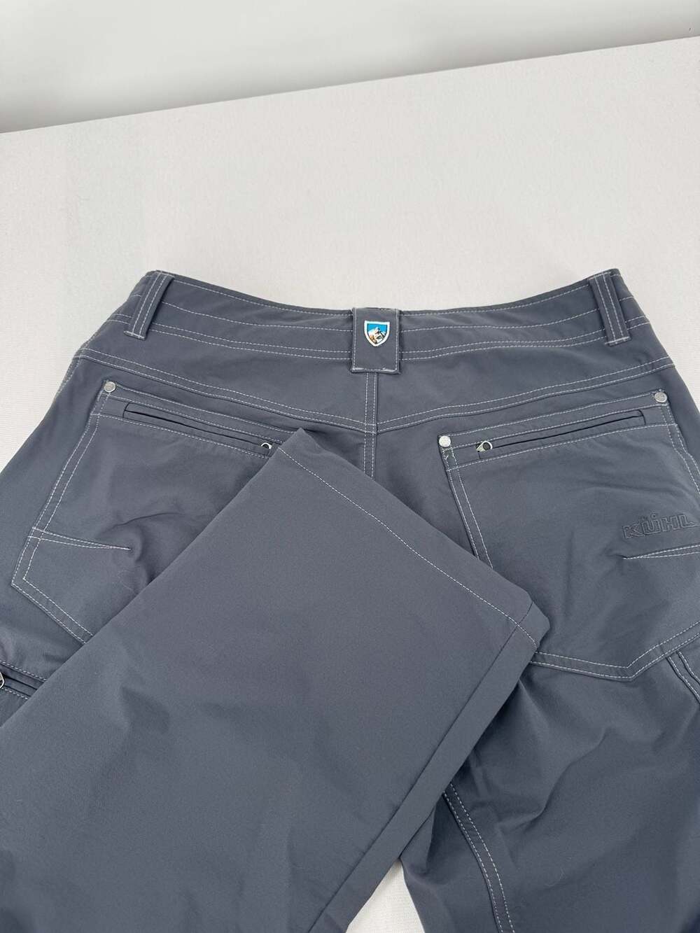 Kuhl Destroyr Pants Size 32x34 Gray Softshell Hiking Outdoor Technical